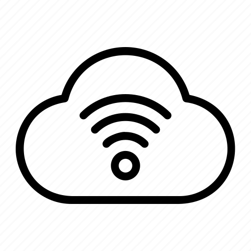 Cloud, connection, wireless, server, wifi, networking, signal icon - Download on Iconfinder