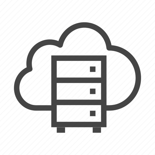 Cloud, data, internet, network, server, share, storage icon - Download on Iconfinder