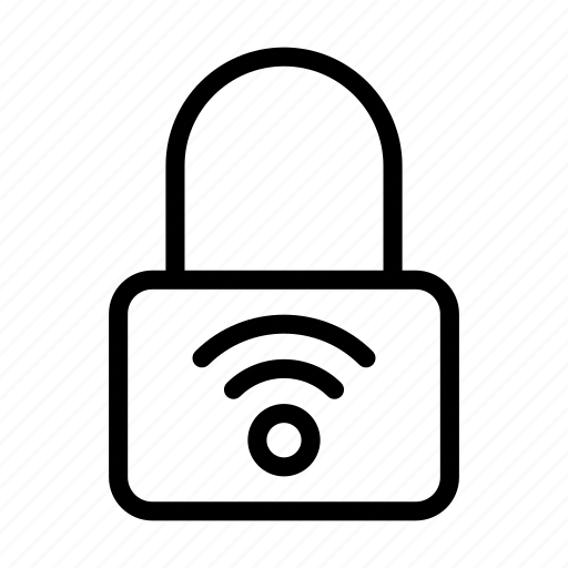 Lock, private, protection, secure, signal icon - Download on Iconfinder