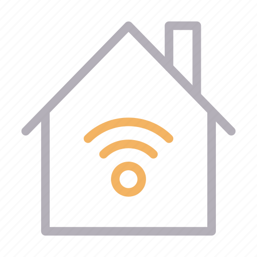 Building, home, house, internet, signal icon - Download on Iconfinder