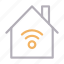 building, home, house, internet, signal 