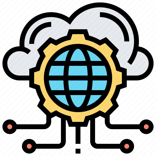 Cloud, global, internet, networking, technology icon - Download on Iconfinder
