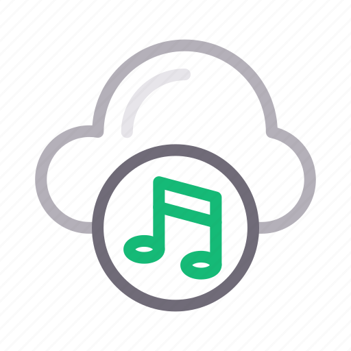 Cloud, media, music, server, storage icon - Download on Iconfinder