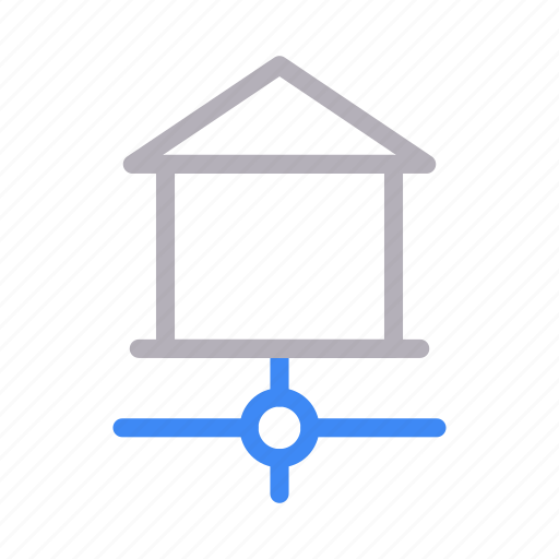 Connection, home, house, network, sharing icon - Download on Iconfinder
