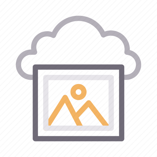 Cloud, database, online, photo, picture icon - Download on Iconfinder