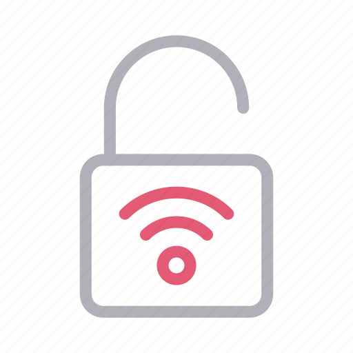 Connection, internet, signal, unlock, wireless icon - Download on Iconfinder