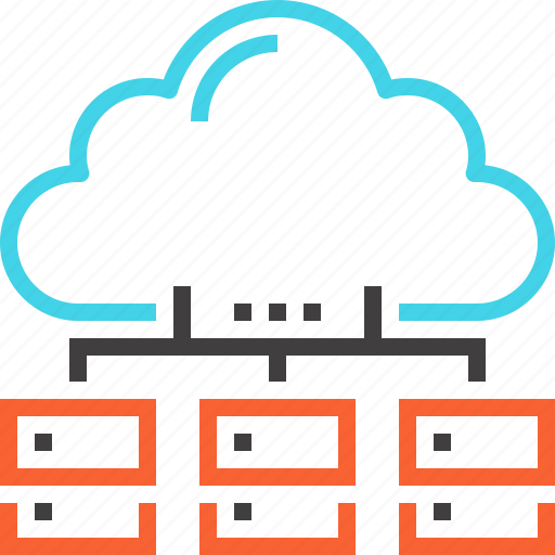 Cloud, computing, data, database, internet, network, storage icon - Download on Iconfinder