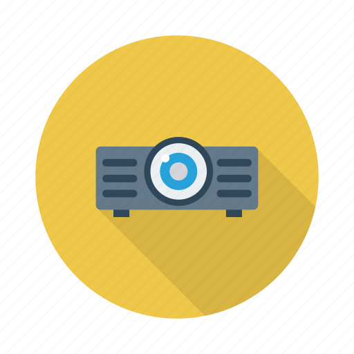 Broadcast, device, devices, movie, projector, technology, video icon - Download on Iconfinder