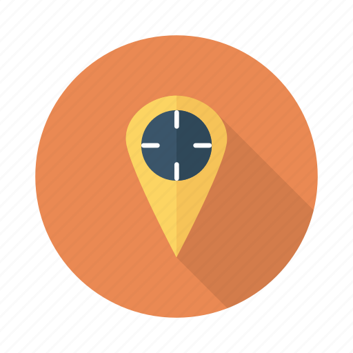 Distance, gps, location, map, marker, pin, tracking icon - Download on Iconfinder