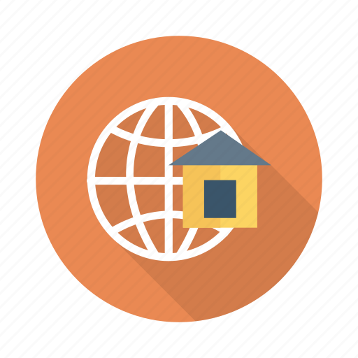 Browse, business, global, home, link, network, world icon - Download on Iconfinder