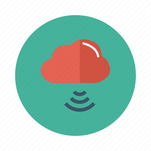 Cloud, computing, link, network, server, signal, weather icon - Download on Iconfinder