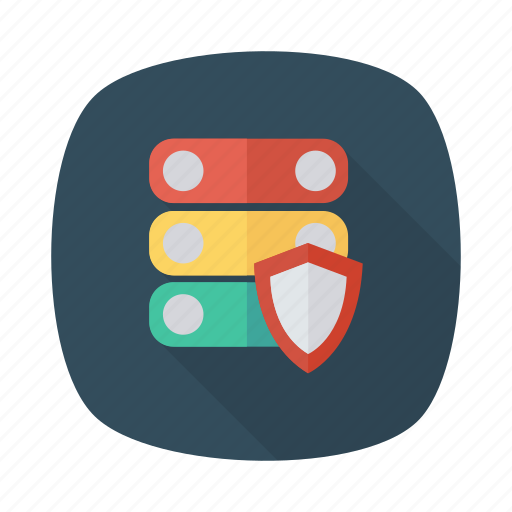 Database, hosting, network, protection, security, shield, storage icon - Download on Iconfinder