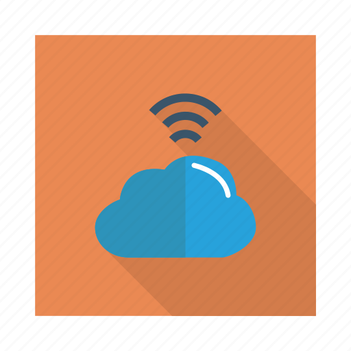Cloud, link, server, signals, storage, weather, wifi icon - Download on Iconfinder