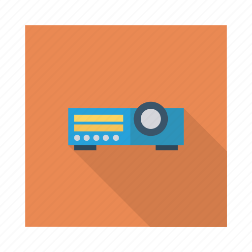 Broadcast, cloud, device, devices, projector, technology, video icon - Download on Iconfinder