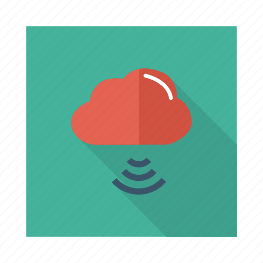 Cloud, computing, link, network, server, signal, weather icon - Download on Iconfinder