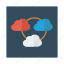 cloud, database, hosting, link, shared, socialmedia, weather 