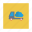 cloud, delivery, server, transport, truck, van, vehicle 