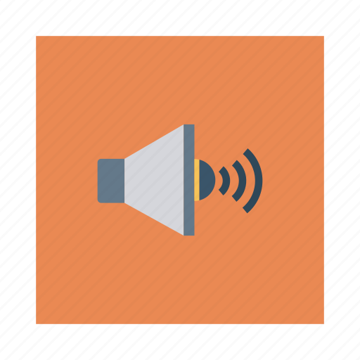 Audio, device, loudspeaker, music, sound, speaker, volume icon - Download on Iconfinder