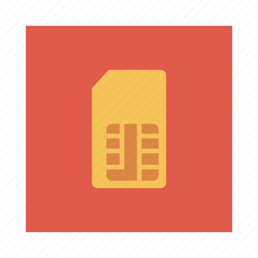 Chip, device, gsm, mobile, phone, sim, simcard icon - Download on Iconfinder