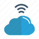 cloud, link, server, signals, storage, weather, wifi