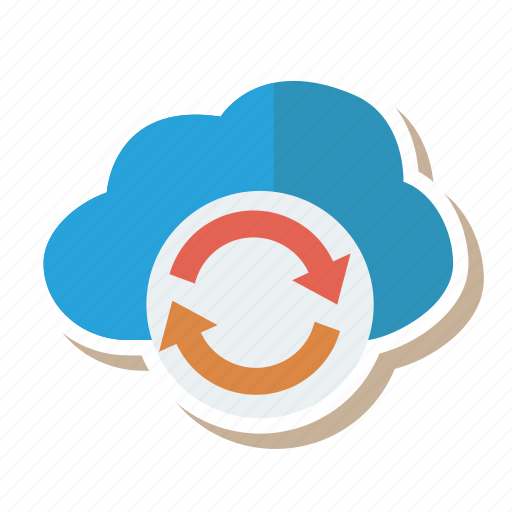Cloud, link, refresh, reload, storage, sync, update icon - Download on Iconfinder