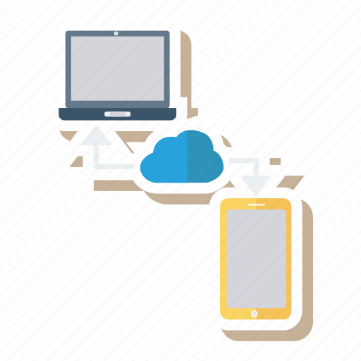 Cloud, computer, connect, database, link, mobile, weather icon - Download on Iconfinder