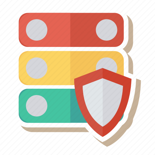 Database, hosting, network, protection, security, shield, storage icon - Download on Iconfinder