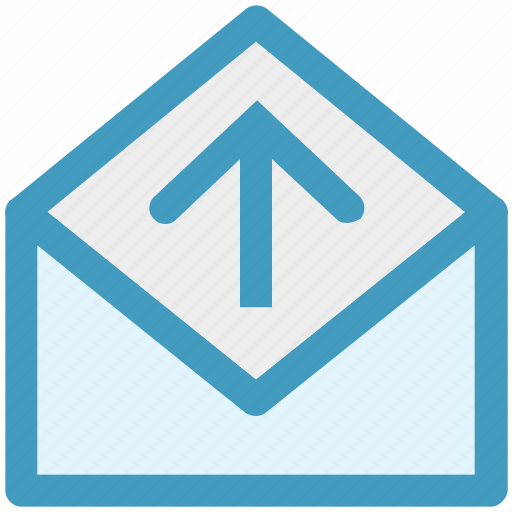 Arrow, e-mail, envelope, letter, mail, message, send icon - Download on Iconfinder