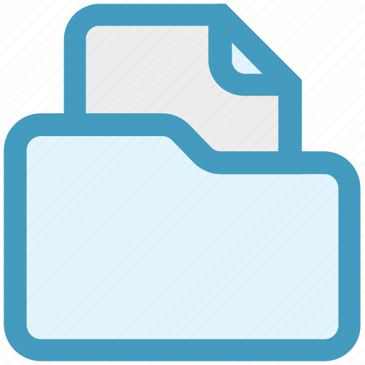 Communication, directory, document, file, file folder, folder, paper icon - Download on Iconfinder