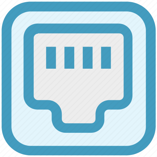Cable, connection, ethernet, internet, network, port, telephone icon - Download on Iconfinder