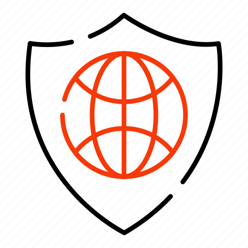 Global security, global protection, global safety, global encryption, secure network icon - Download on Iconfinder