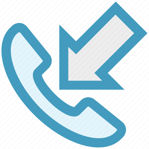 Arrow Call Communication Outgoing Phone Phone Call Telephone Icon