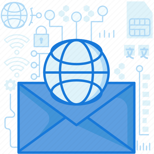 Communication, email, envelope, mail, message, messaging, online icon - Download on Iconfinder
