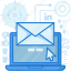 computer, cursor, email, envelope, laptop, mail, message 