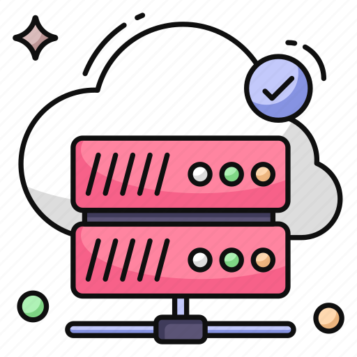 Cloud server, dataserver, database, db icon - Download on Iconfinder