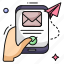 mobile mail, email, correspondence, letter, envelope 