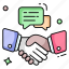 handshake, handclasp, greeting, meeting, deal 