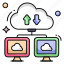 cloud computers, cloud devices, cloud technology, cloud data transfer, cloud monitors 