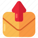 email, mail upload, correspondence, letter, envelope