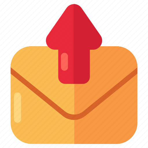 Email, mail upload, correspondence, letter, envelope icon - Download on Iconfinder