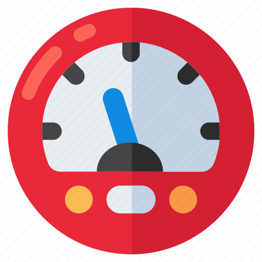 Speedometer, odometer, speed gauge, speed indicator, meter icon - Download on Iconfinder