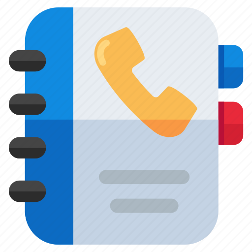 Contact book, phonebook, address book, booklet, diary icon - Download on Iconfinder