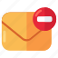 block mail, email, correspondence, letter, envelope 