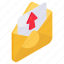 email, mail upload, correspondence, letter, envelope