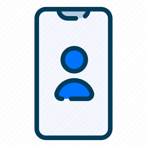 Contact, communication, phone, smartphone, network, interface, user icon - Download on Iconfinder