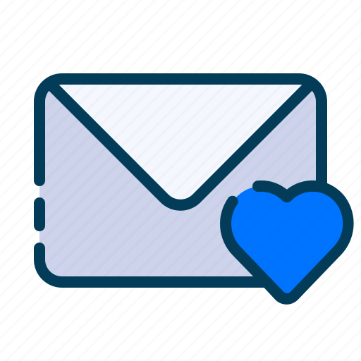 Favorite, message, email, envelope, bubble, conversation, send icon - Download on Iconfinder