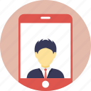 communication, live video, mobile profile, video call, video chat