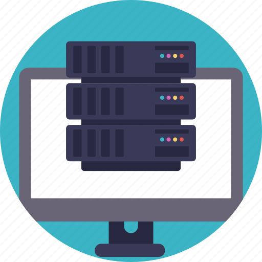 Data sharing, internet connection, networking, server hosting, web server icon - Download on Iconfinder