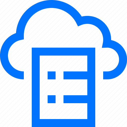Cloud, connection, data, database, network, online, storage icon - Download on Iconfinder