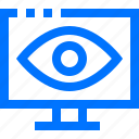 eye, monitoring, network, scan, screen, security, share